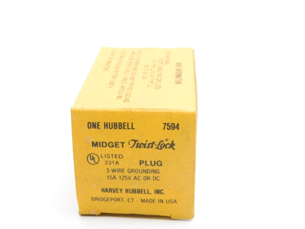 HUBBELL 7594 125VAC/DC 15A NSMP