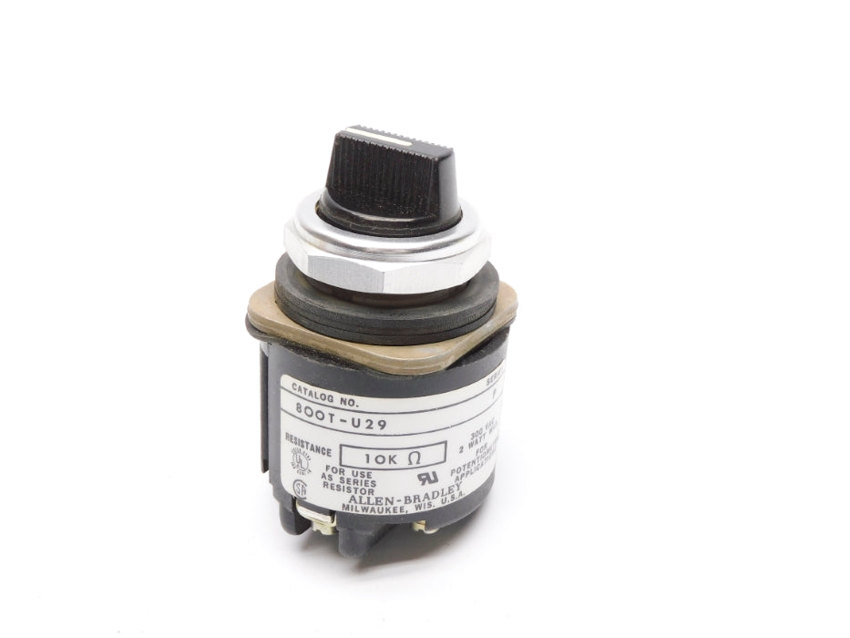 ALLEN BRADLEY 800T-U29 SER. P (BK/YL) NSMP