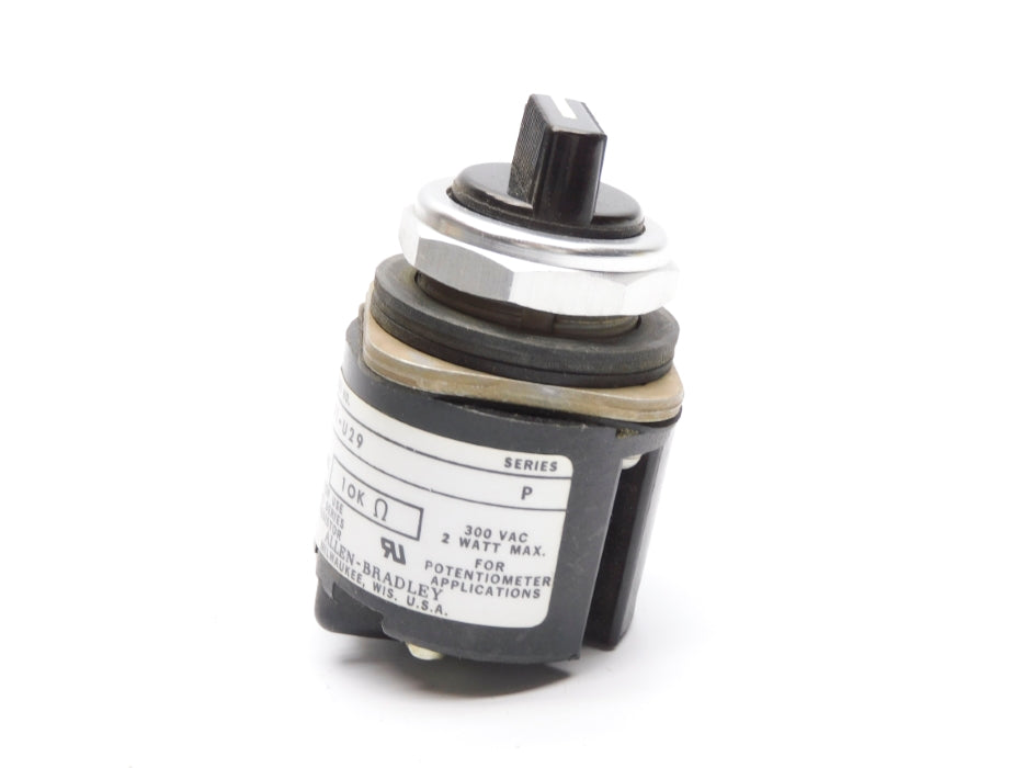 ALLEN BRADLEY 800T-U29 SER. P (BK/YL) NSMP