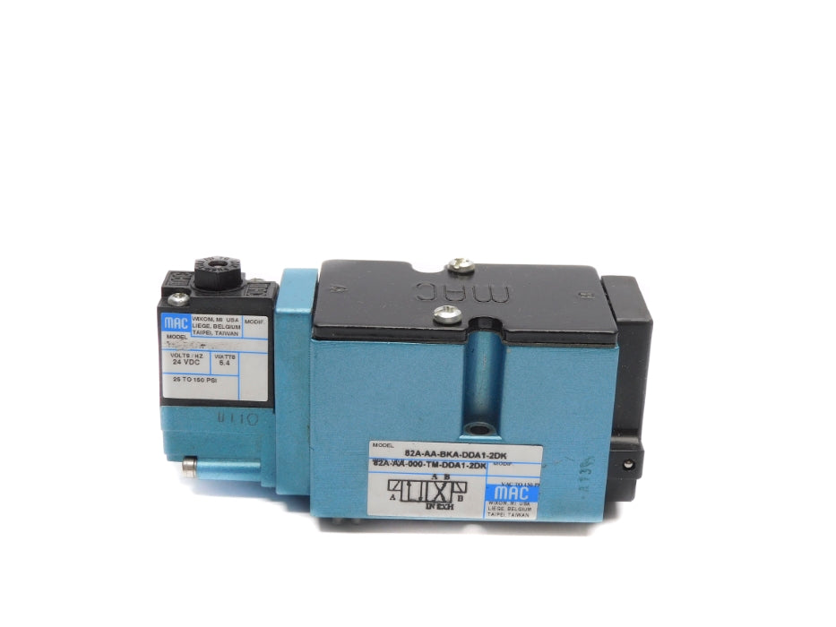 MAC 82A-AA-BKA-DDA1-2DK 24VDC 25-150PSI UNMP