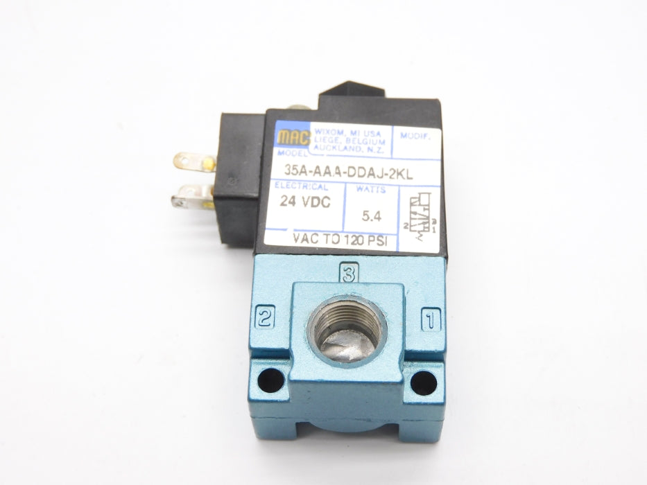MAC 35A-AAA-DDAJ-2KL 24VDC 120PSI NSMP