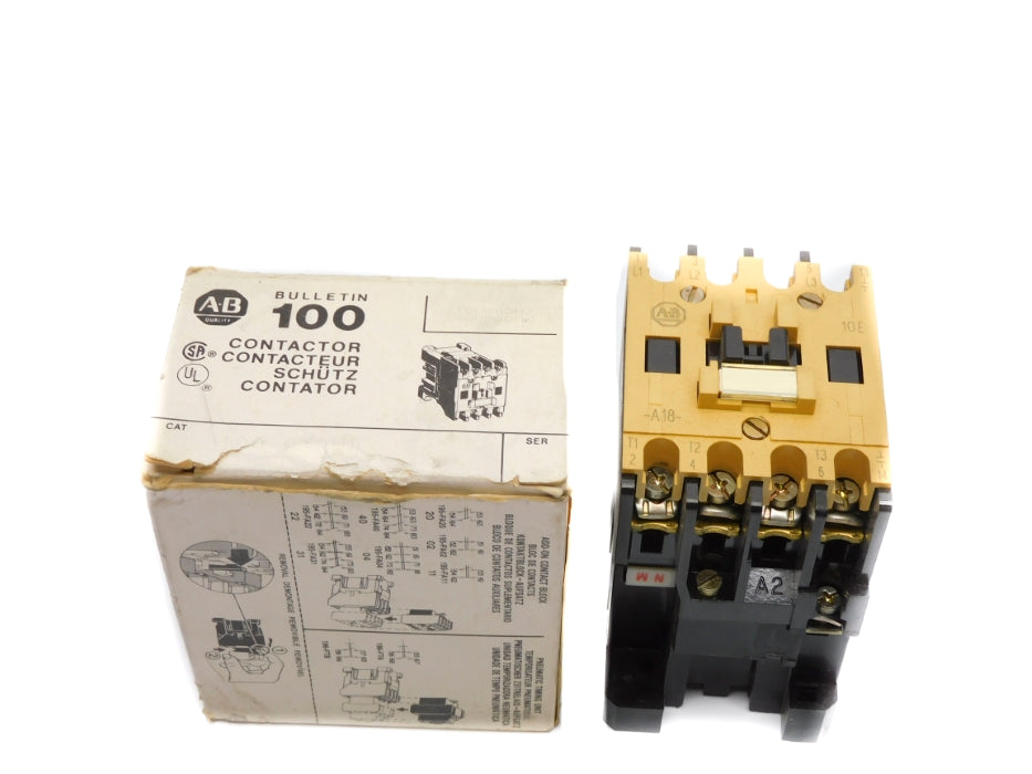 ALLEN BRADLEY 100-A18ND3 SER. C 110/120V 18A (BK/YL) NSMP