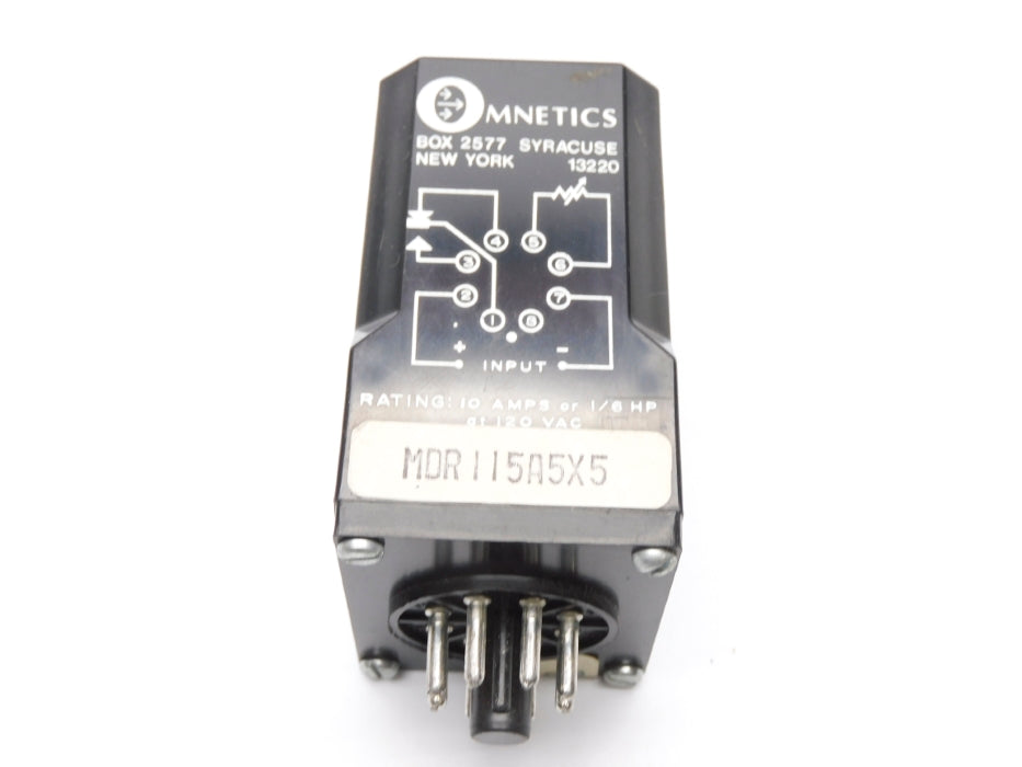 OMNETICS MDR115A5X5 120VAC 10A UNMP