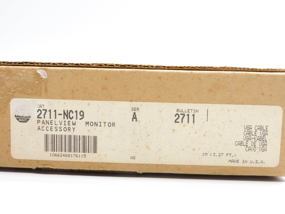ALLEN BRADLEY 2711-NC19 SER. A NSMP