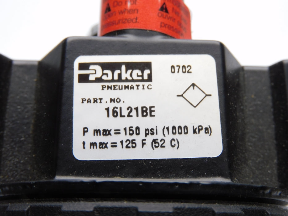 PARKER 16L21BE 150PSI NSNP
