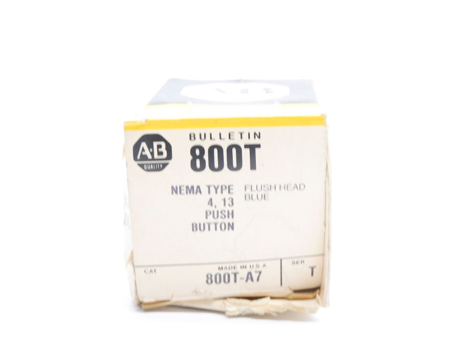 INDUSTRIAL SPARE PART 800T-A7 SER. T (BK/YL) NSMP