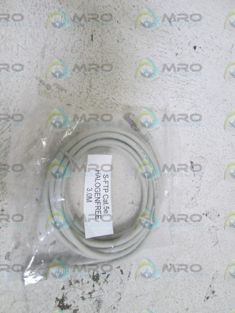 INDUSTRIAL MRO CABLE S-FTP Cat. 5e HALOGENFREE 3.0M * NEW IN BAG *