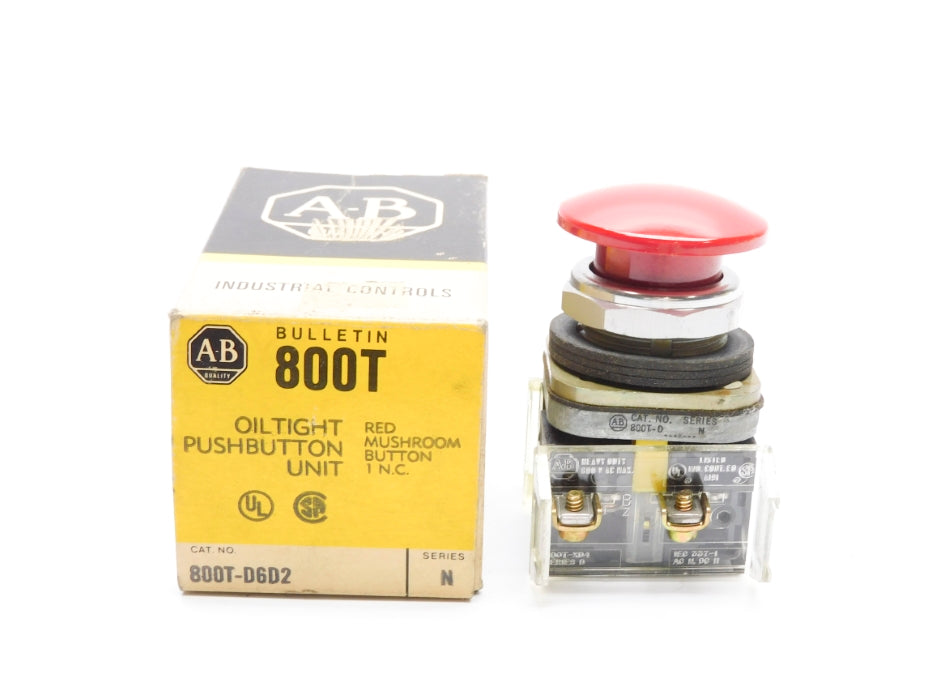 INDUSTRIAL SPARE PART 800T-D6D2 SER. N (BK/YL) NSMP