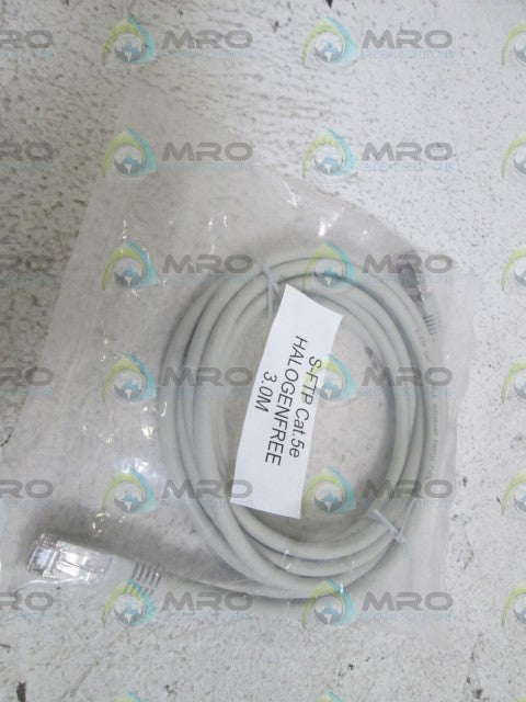 INDUSTRIAL MRO CABLE S-FTP Cat. 5e HALOGENFREE 3.0M * NEW IN BAG *