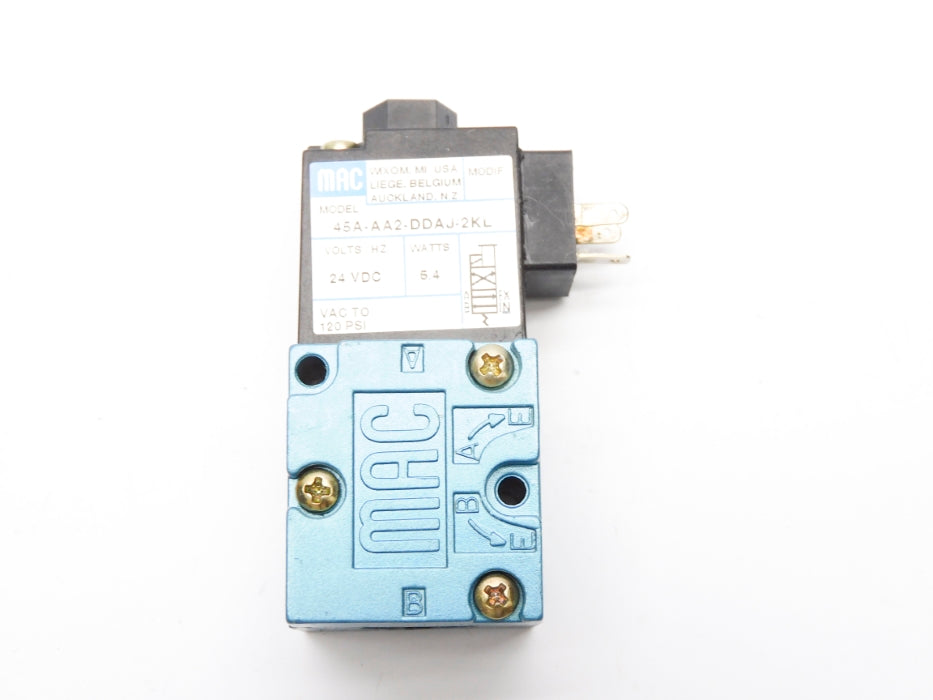MAC 45A-AA2-DDAJ-2KL 24VDC 120PSI NSMP