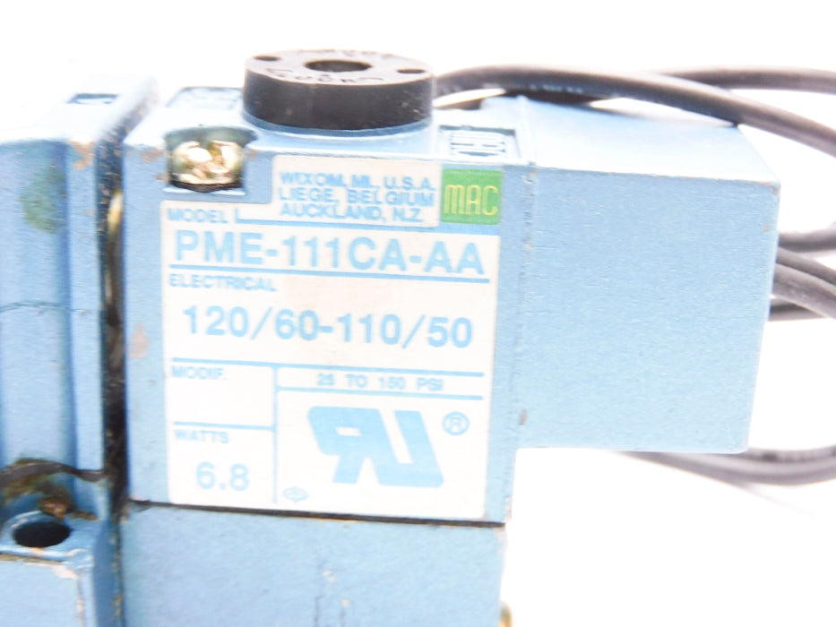 MAC 6112B-PM-111CA 110/120V 25-150PSI UNMP
