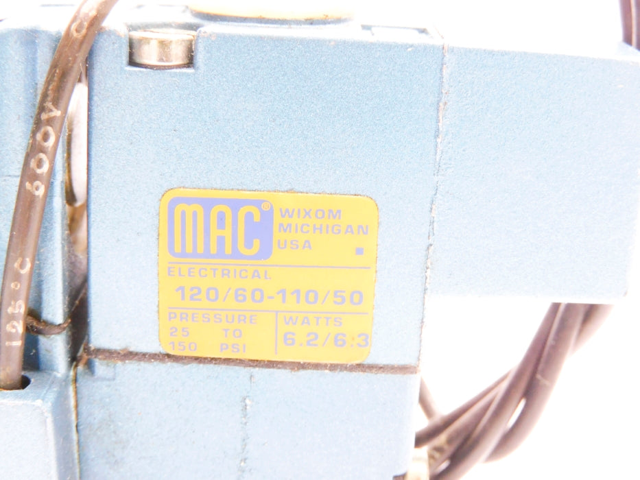 MAC 6122B-PM-111CA 110/120V 25-150PSI NSNP