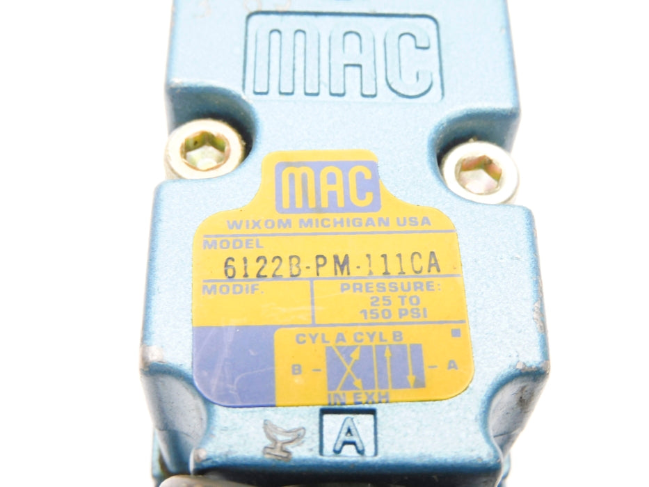 MAC 6122B-PM-111CA 110/120V 25-150PSI NSNP