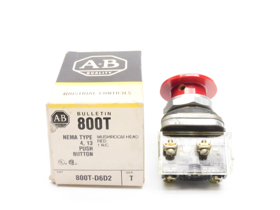 INDUSTRIAL SPARE PART 800T-D6D2 SER. T (BK/YL) NSMP