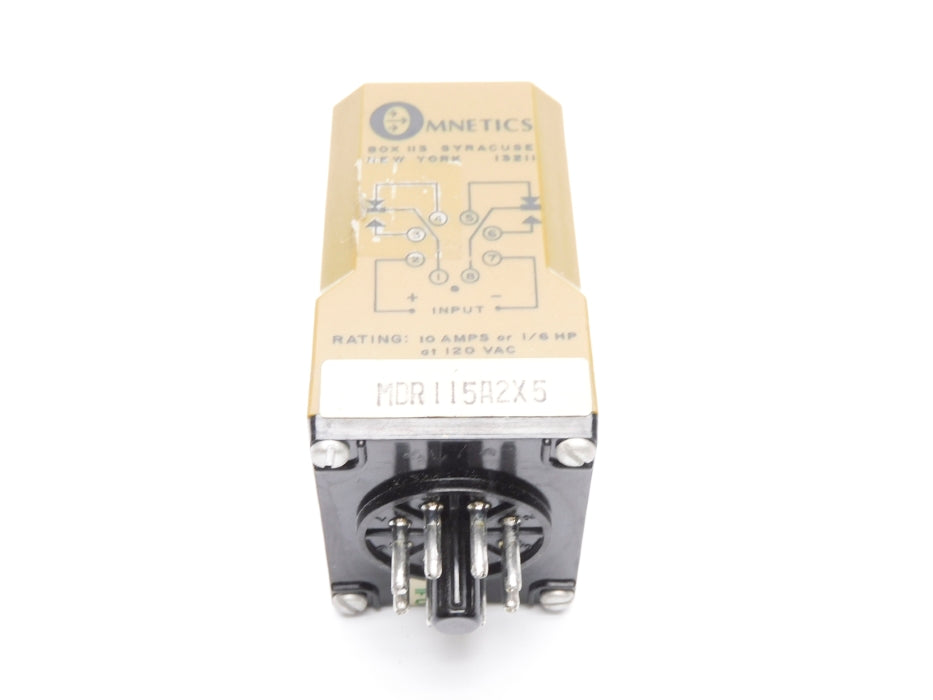 OMNETICS MDR115A2X5 120VAC 10A UNMP