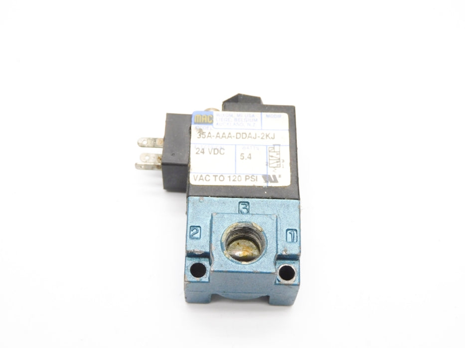 MAC 35A-AAA-DDAJ-2KJ 24VDC 120PSI UNMP