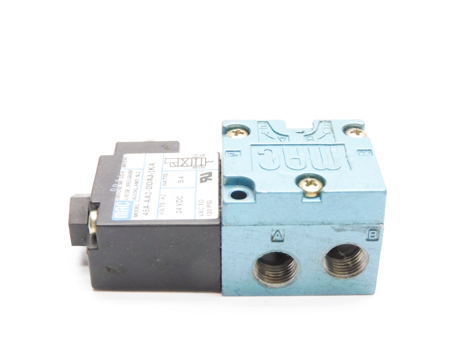 MAC 45A-AA2-DDAJ-1KA 24VDC 120PSI UNMP