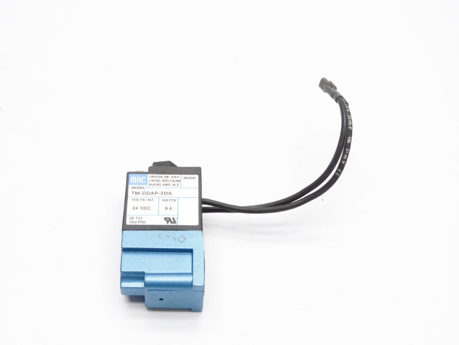 MAC TM-DDAP-2DA 24VDC 25-150PSI NSNP