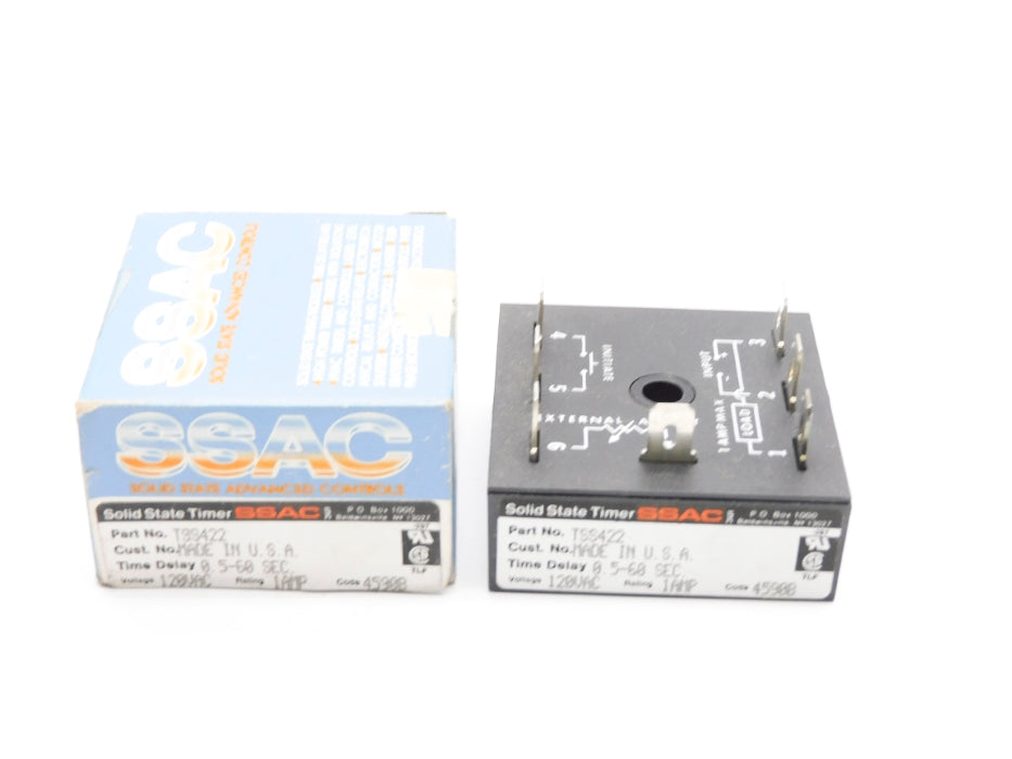 SSAC TSS422 120VAC 1A 0.5-60SEC NSMP