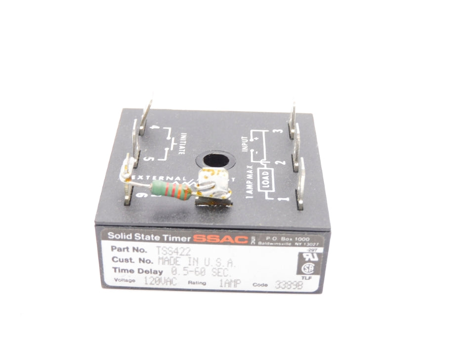 SSAC TSS422 120VAC 1A 0.5-60SEC UNMP