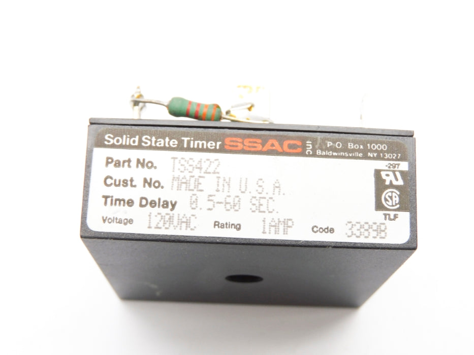 SSAC TSS422 120VAC 1A 0.5-60SEC UNMP