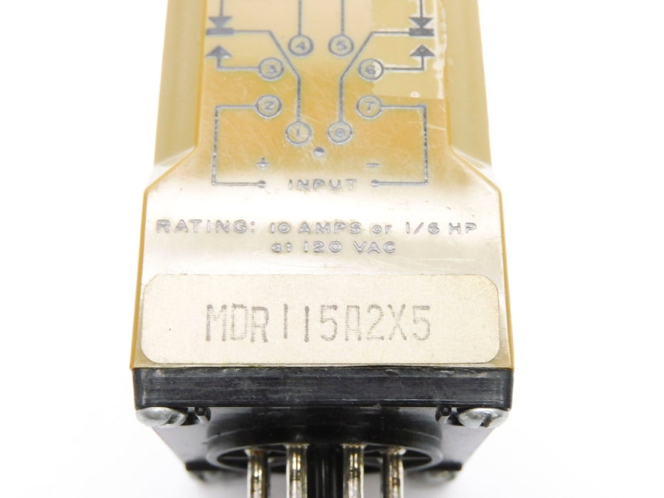 OMNETICS MDR115A2X5 120VAC 10A .1-5SEC UNMP
