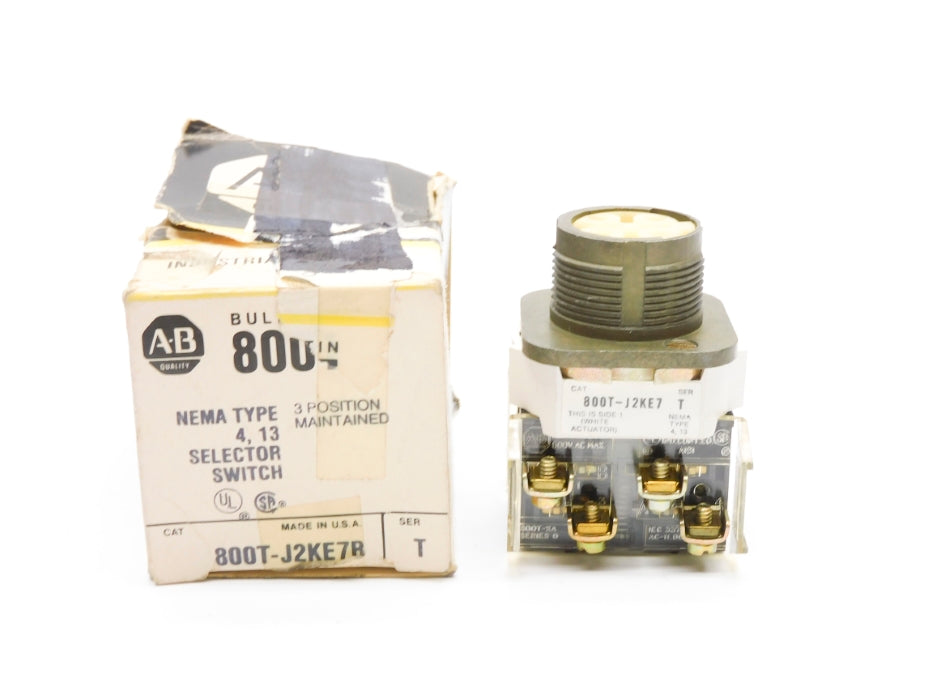 INDUSTRIAL SPARE PART 800T-J2KE7B SER. T (AS PICTURED) (BK/YL) NSMP