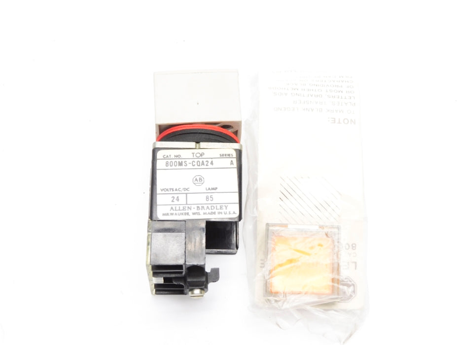 INDUSTRIAL SPARE PART 800MS-CQA24RA SER. A (BK/YL) NSMP