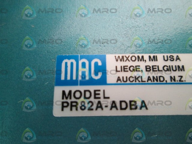 MAC VALVE PR82A-ADBA *NEW NO BOX*