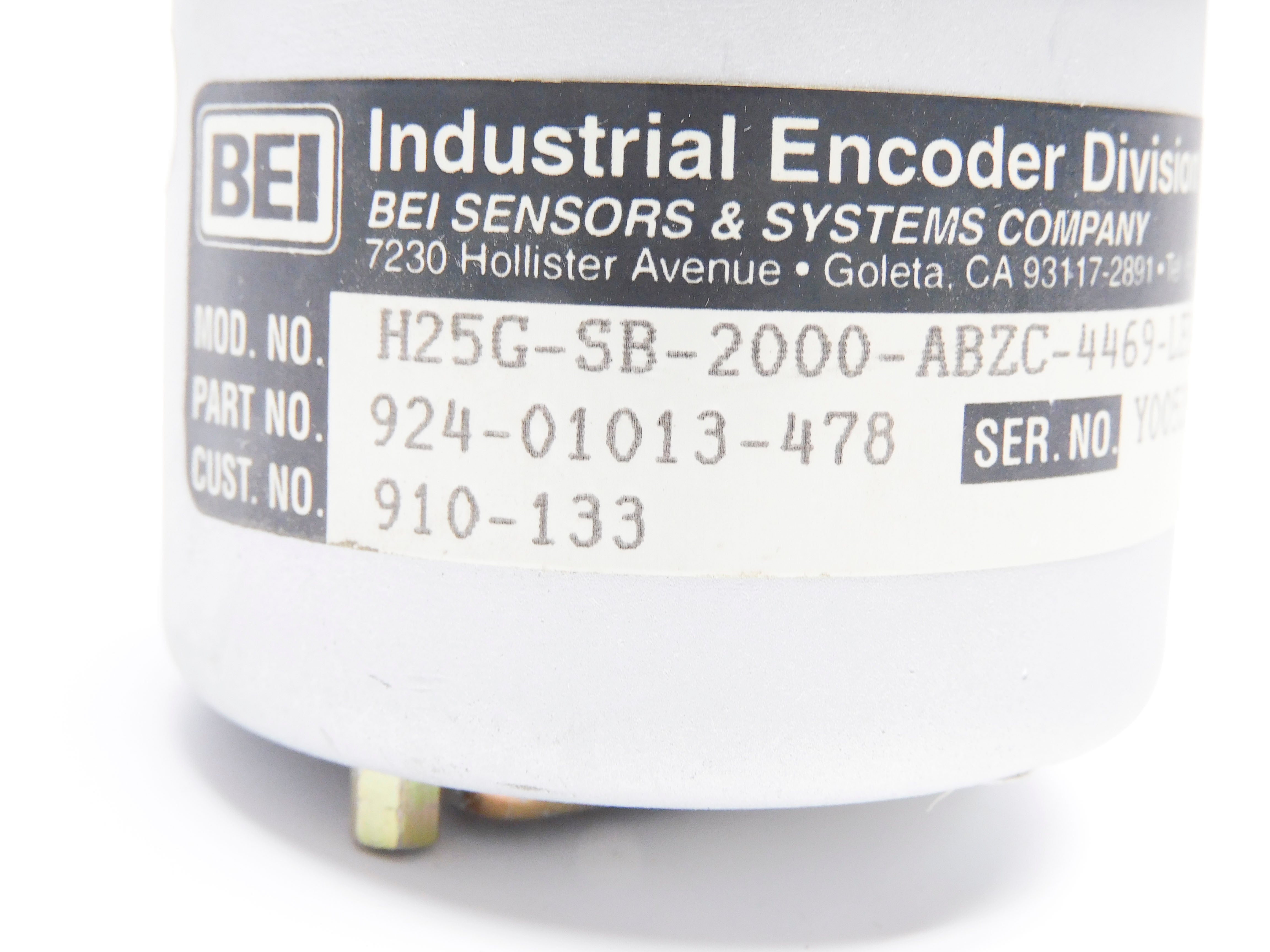 BEI H25G-SB-2000-ABZC-4469-LED-ED25-S 924-01013-478 NSNP