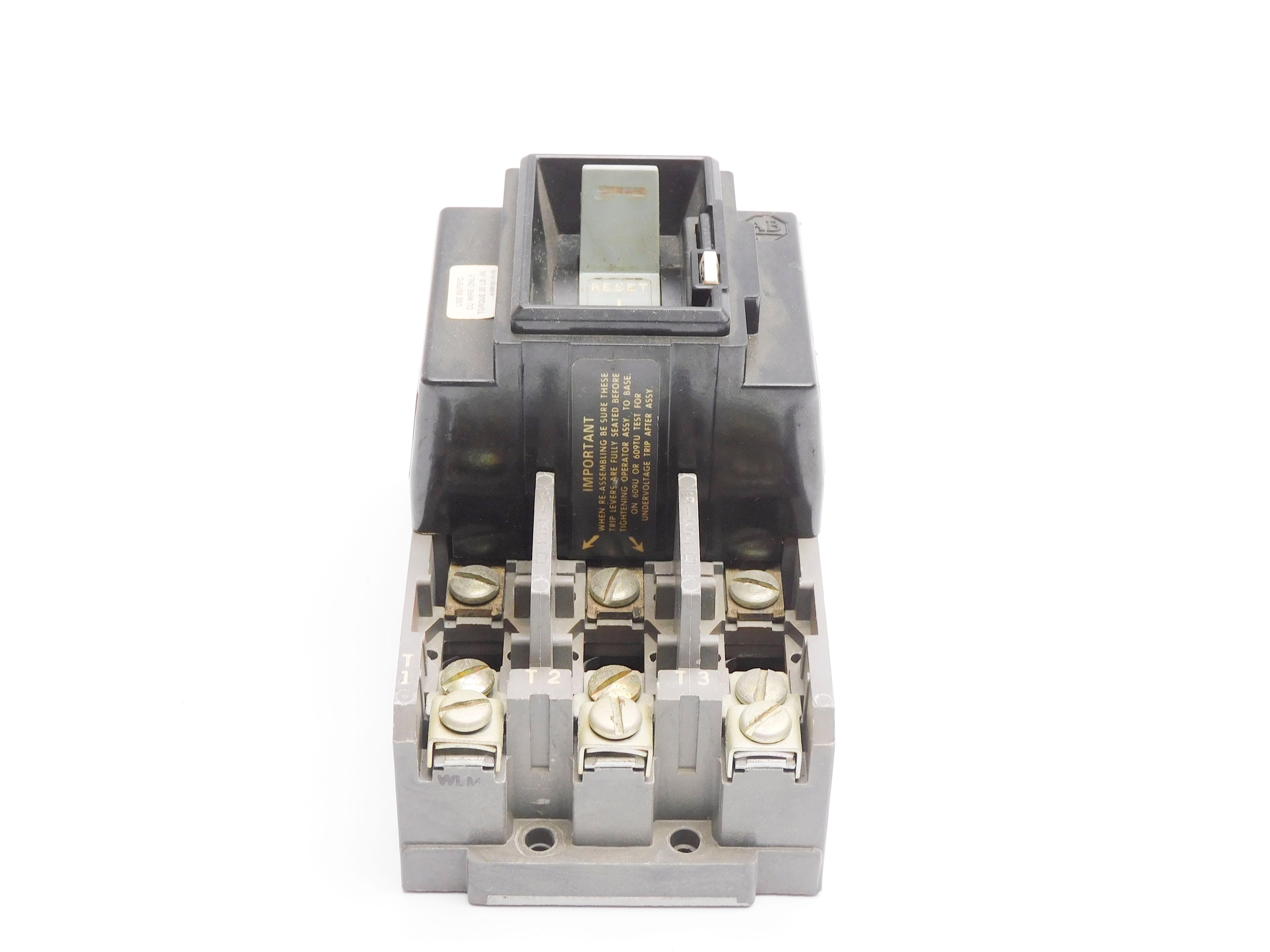 ALLEN BRADLEY 609T-AOW SER. G UNMP