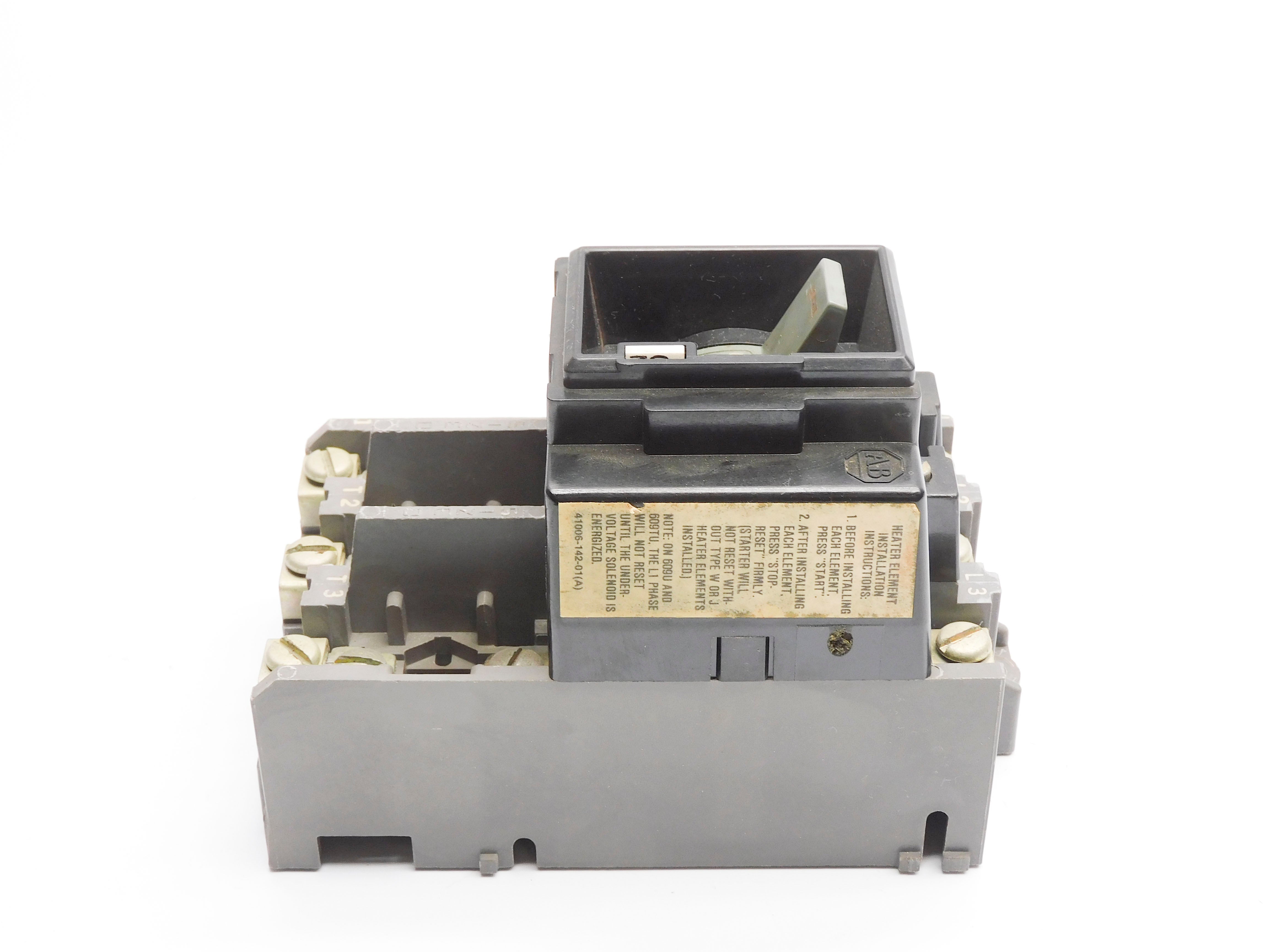 ALLEN BRADLEY 609T-AOW SER. G UNMP