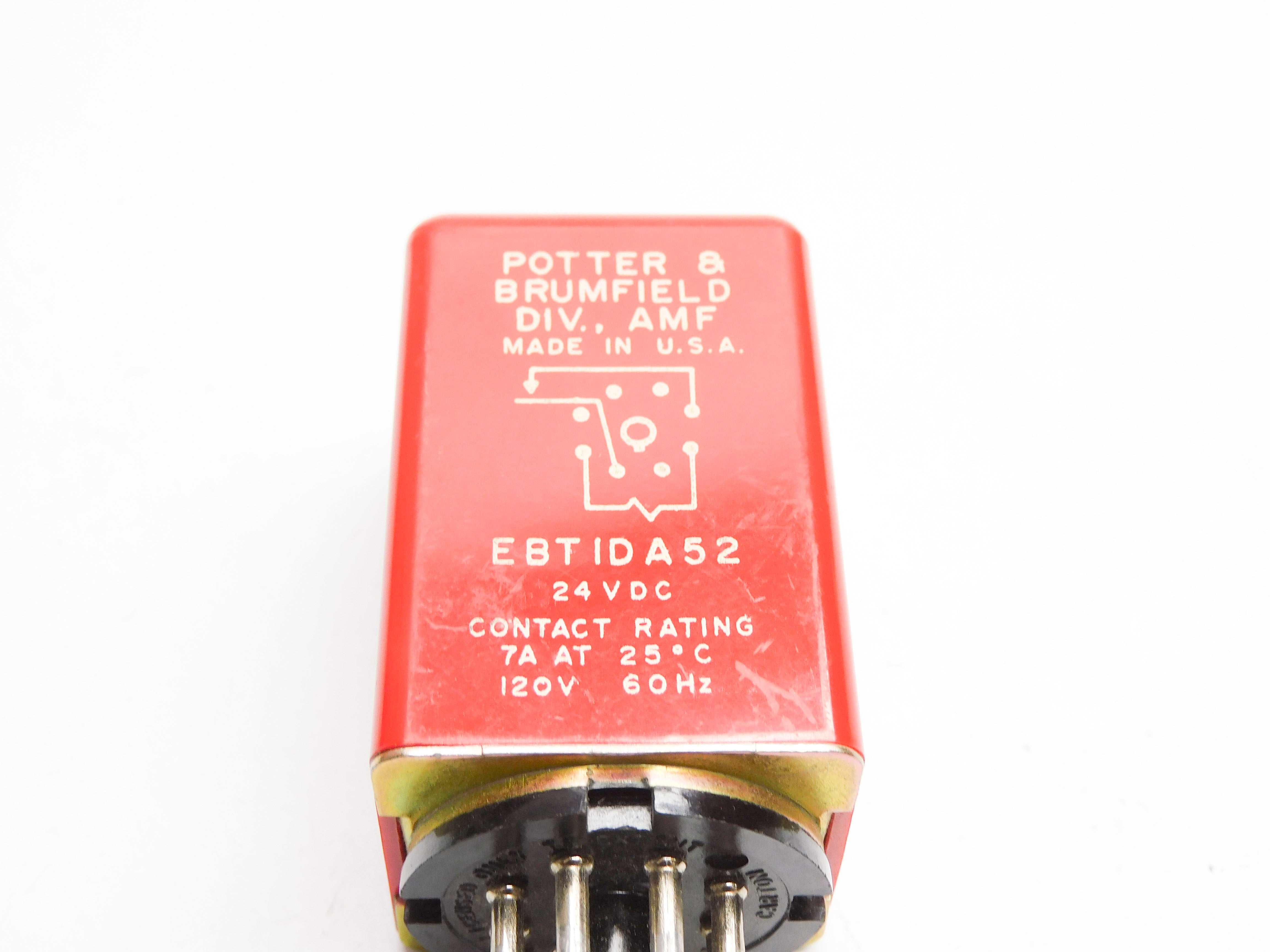 POTTER&BRUMFIELD EBTIDA52 24VDC 7A UNMP