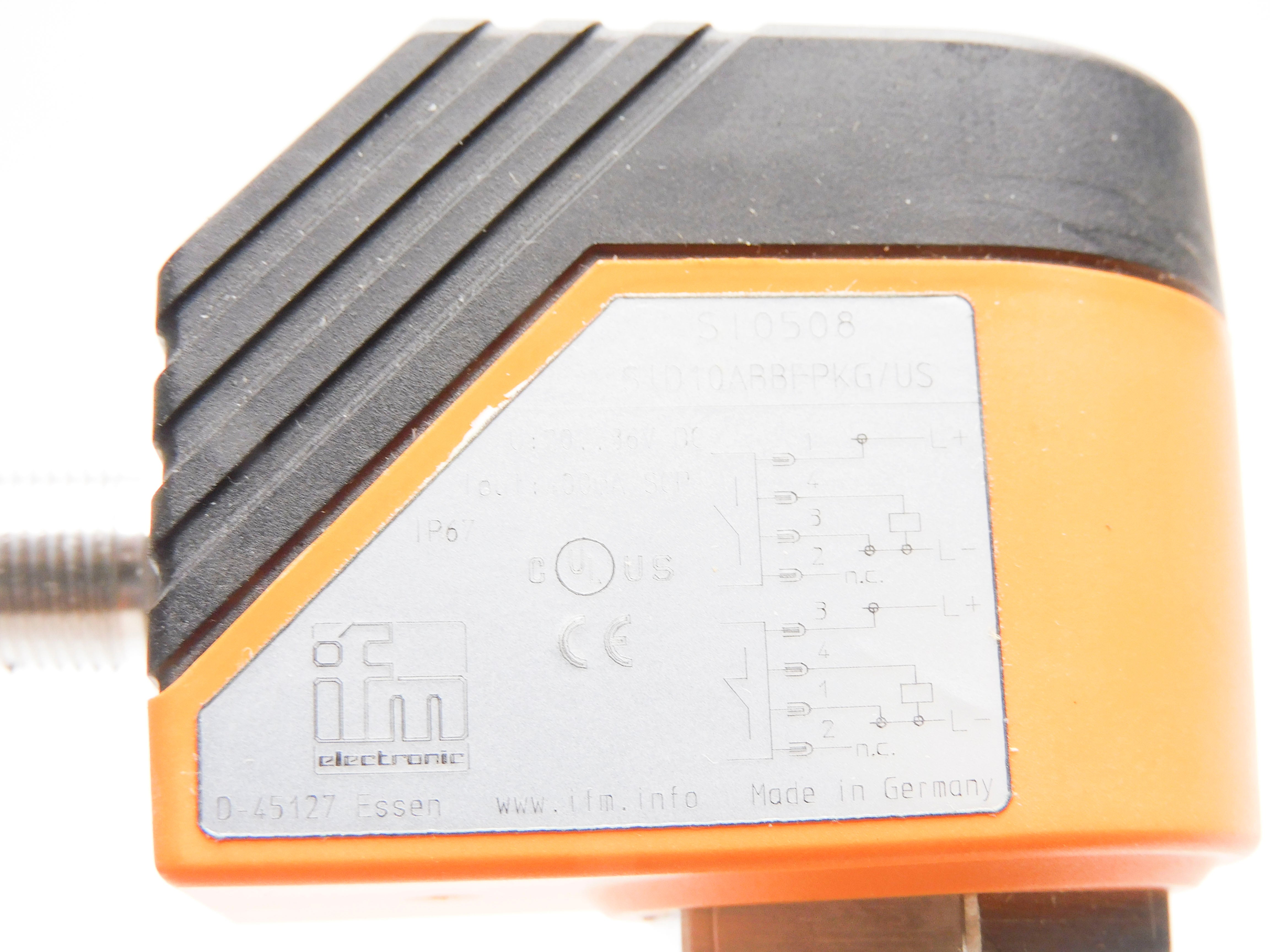 IFM EFECTOR SID10ABBFPKG/US-100-IPF SI0508 20-36VDC NSMP