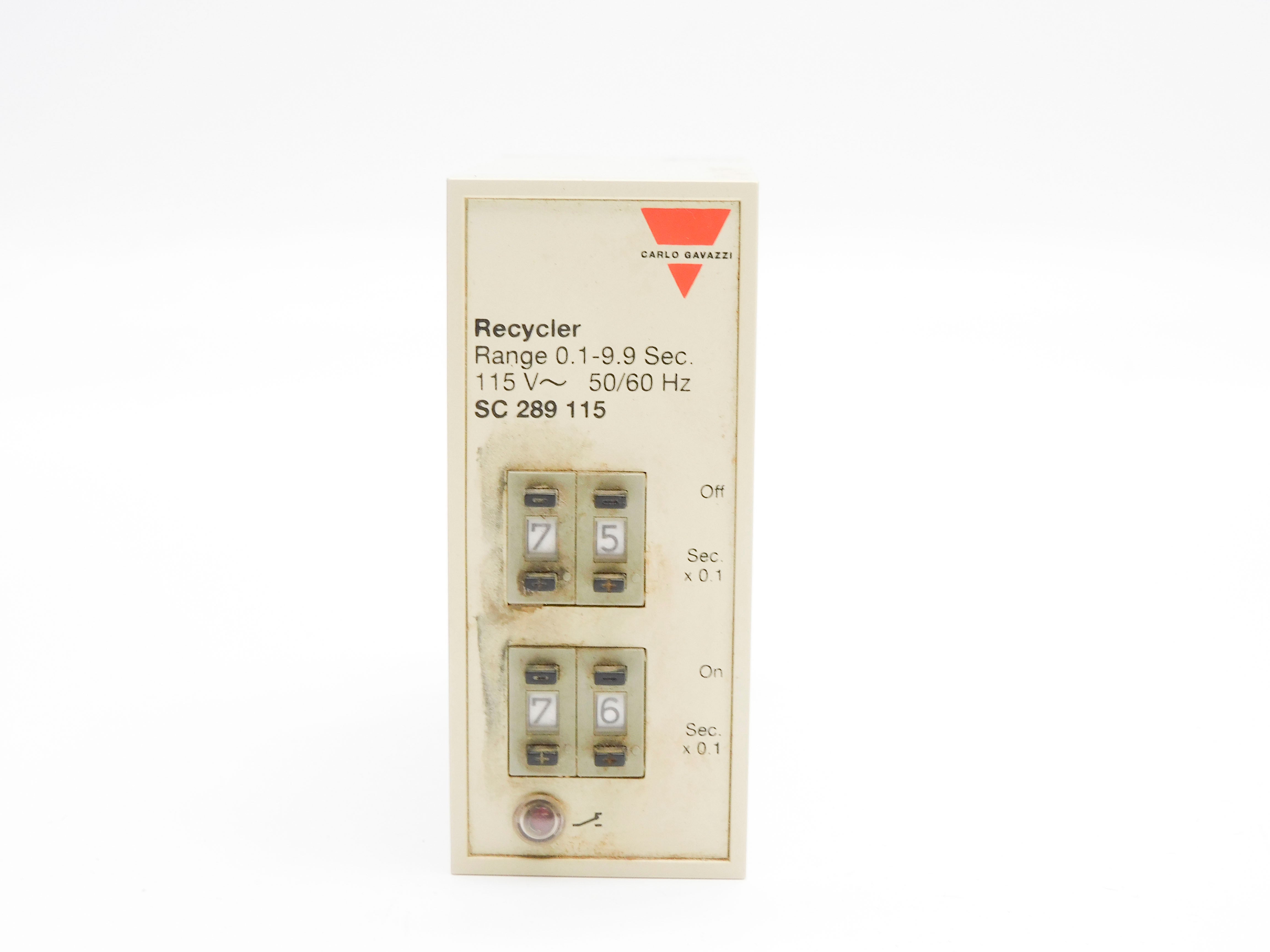 CARLO GAVAZZI SC289115 115V 0.1-9.9SEC UNMP
