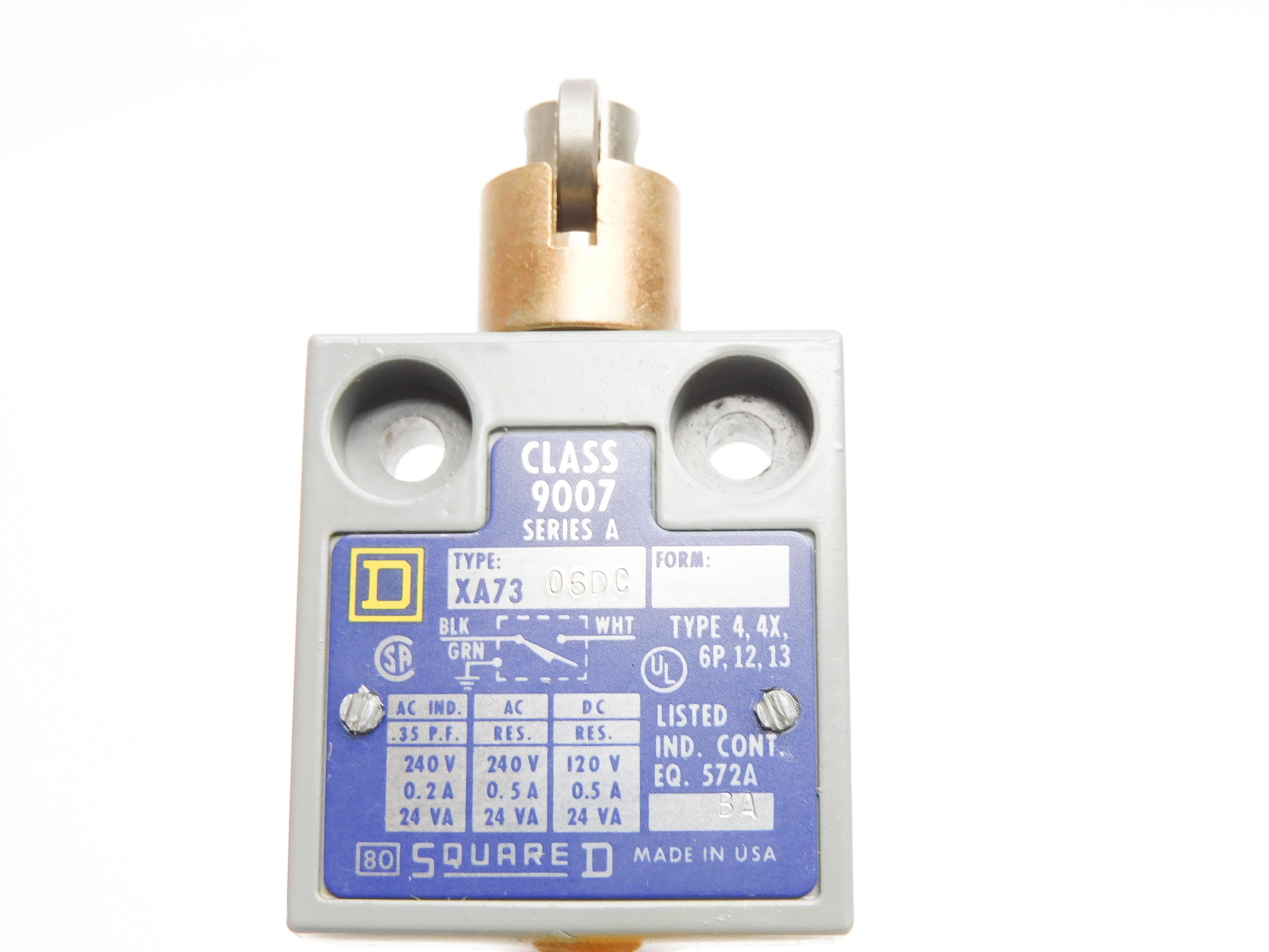 SQUARE D 9007XA7306DC SER. A NSMP