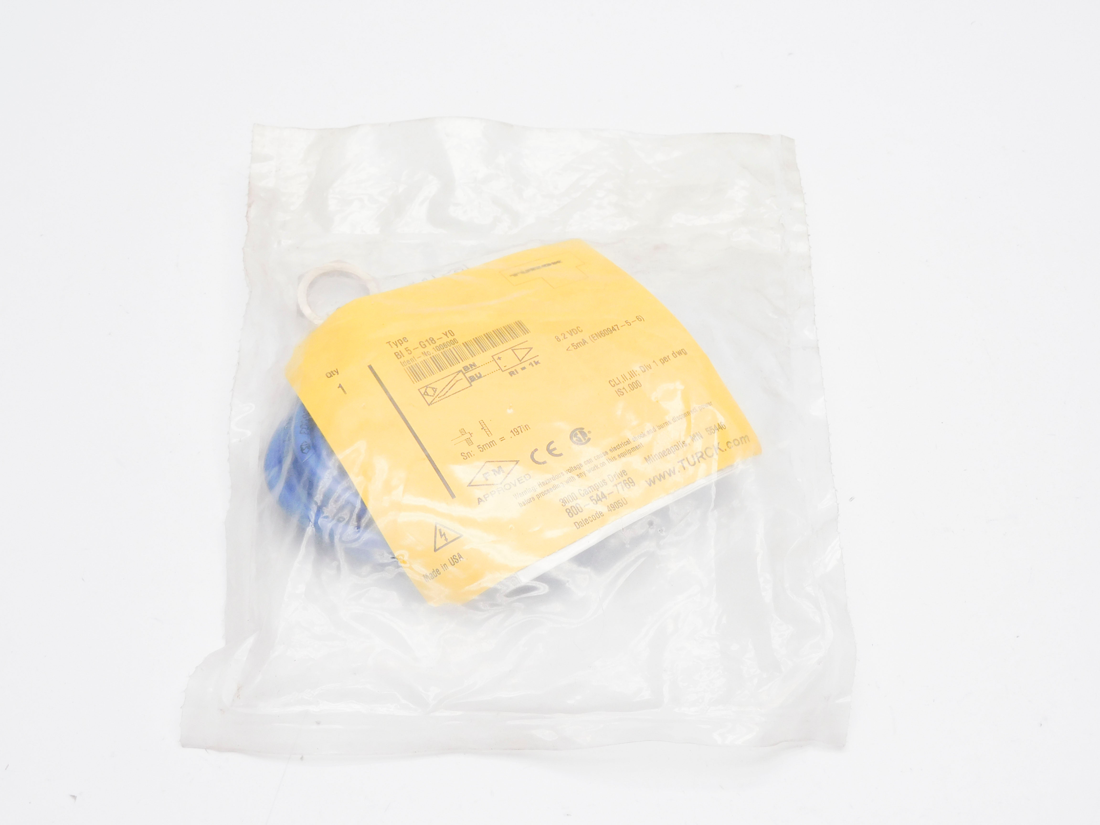 TURCK BI5-G18-Y0 1006000 NSMP