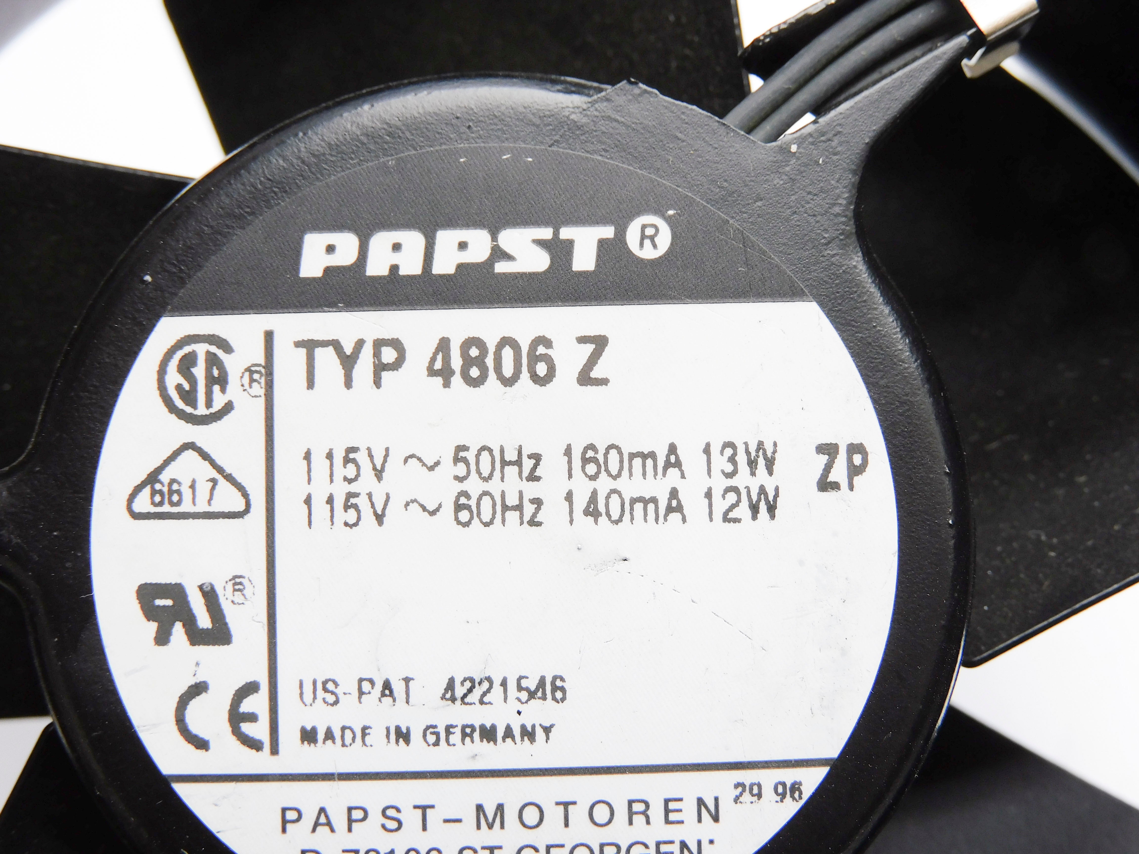 PAPST 4806Z UNMP