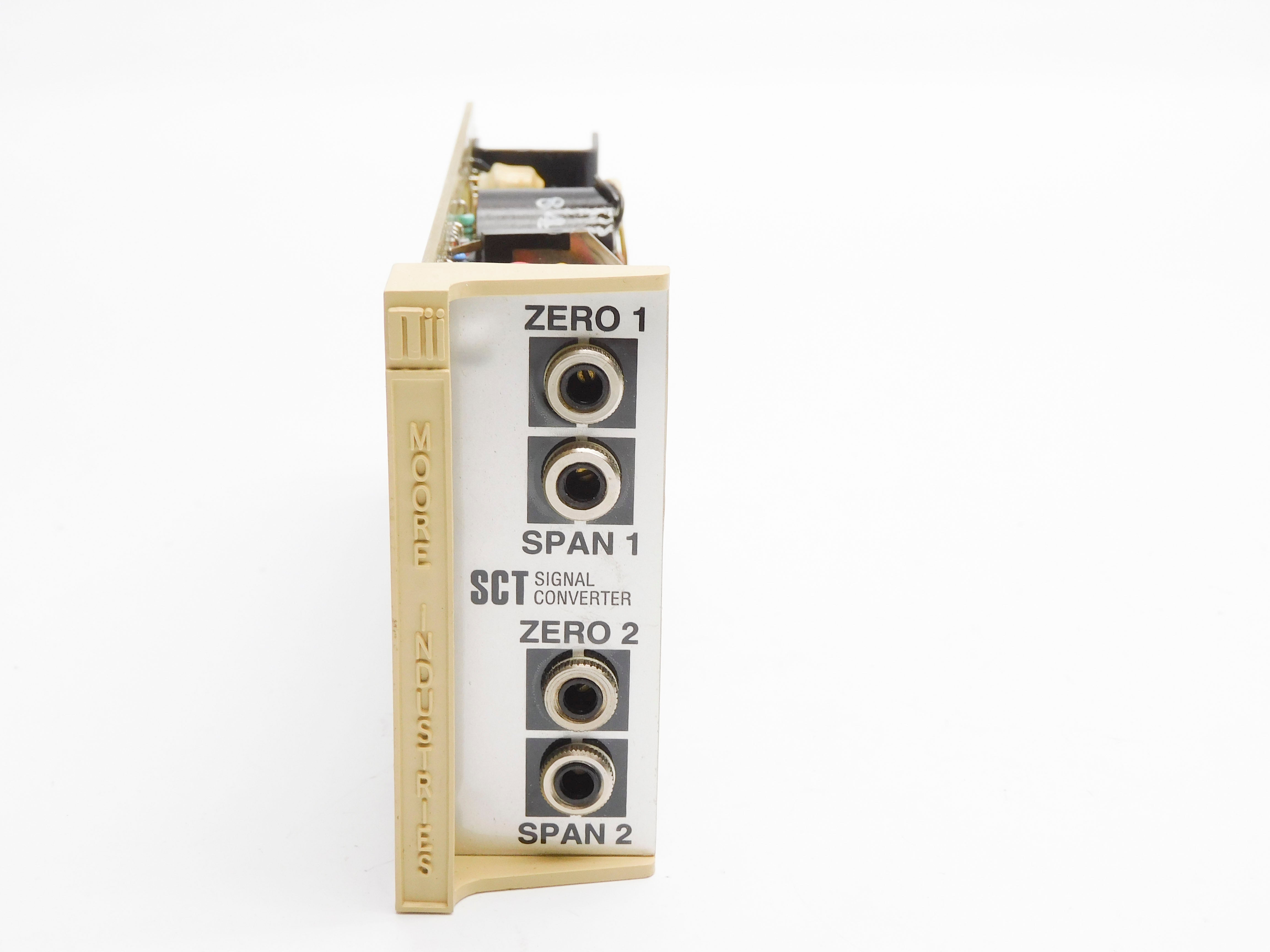 MOORE INDUSTRIES DSCT/2X1-5V/2X4-20MA/24DC NSNP