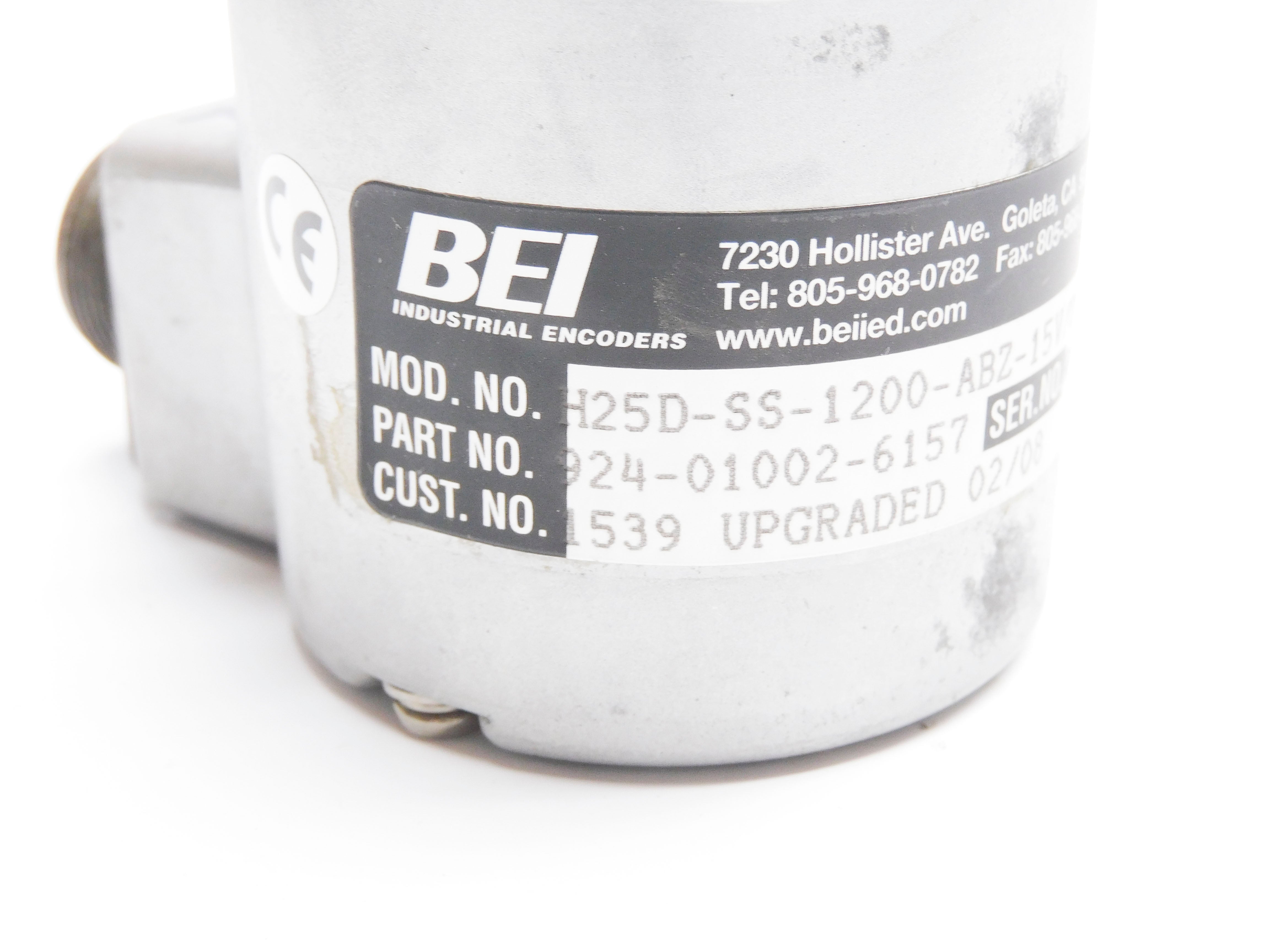 BEI H25D-SS-1200-ABZ-15V/0CR-SM16-S 924-01002-6157 NSNP