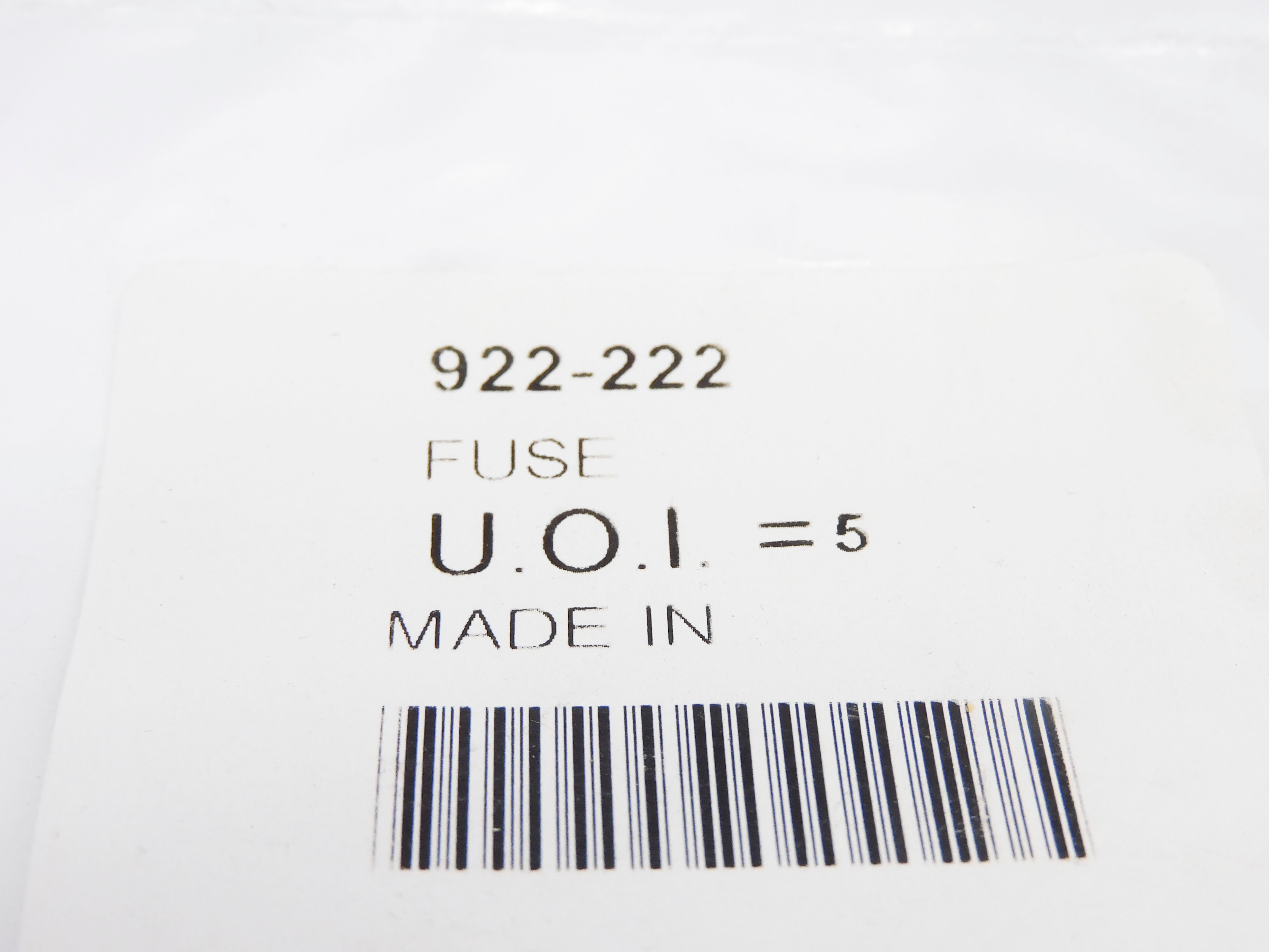 GEN 922-222 (PKG OF 5) NSMP
