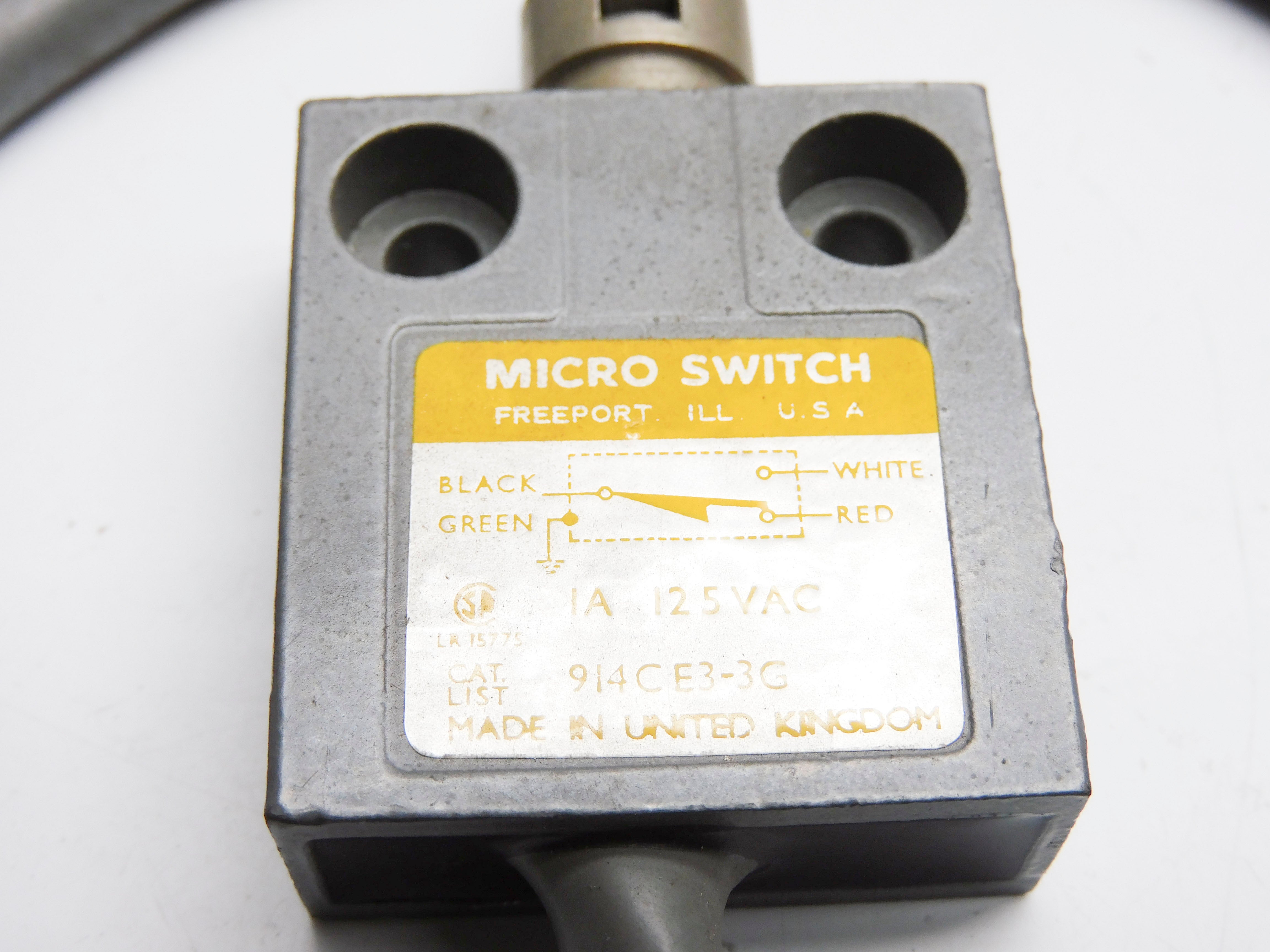 MICRO SWITCH 914CE3-3G UNMP