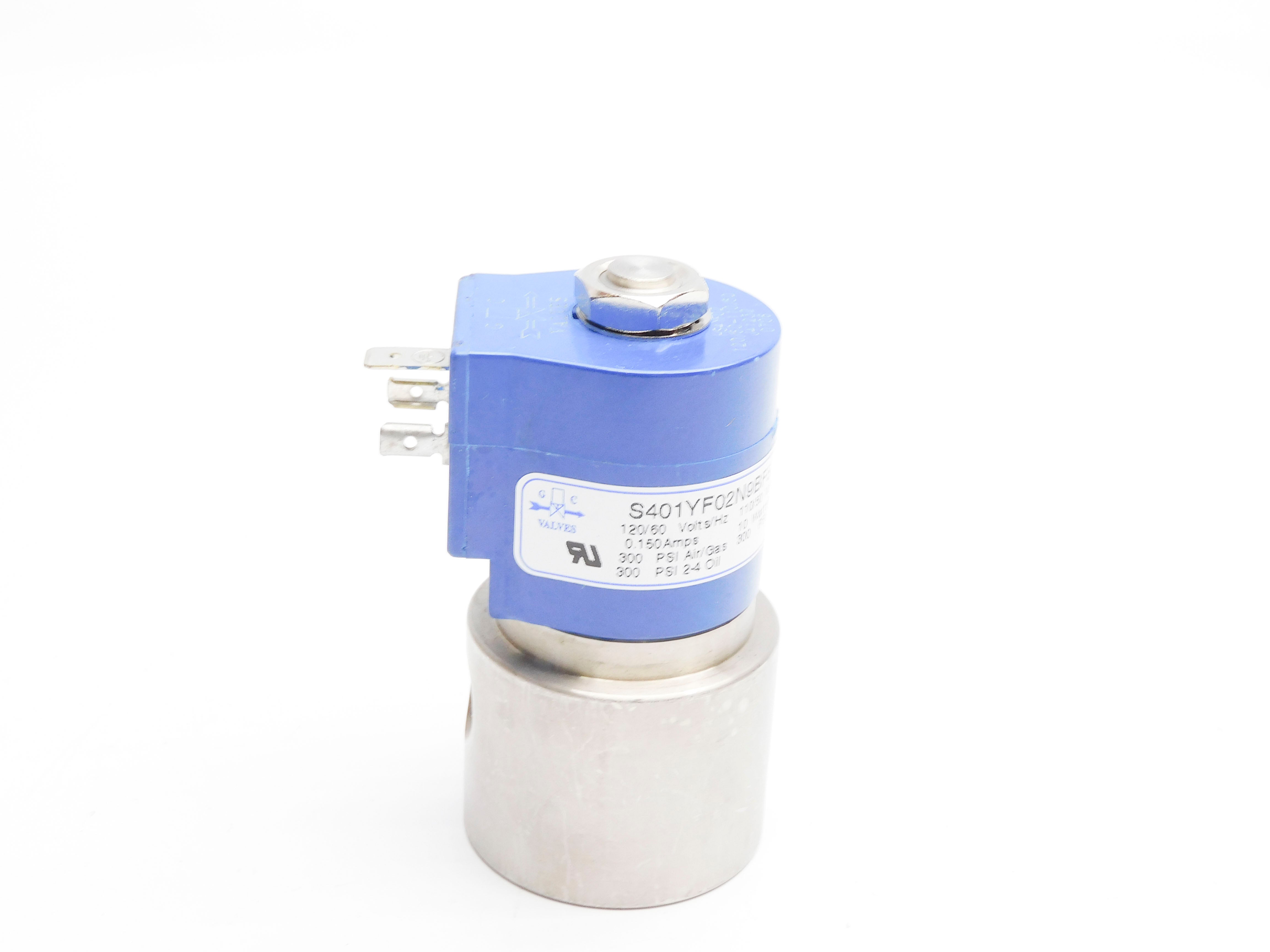 GC VALVES S401YF02N9BF5 110/120V 300PSI NSNP
