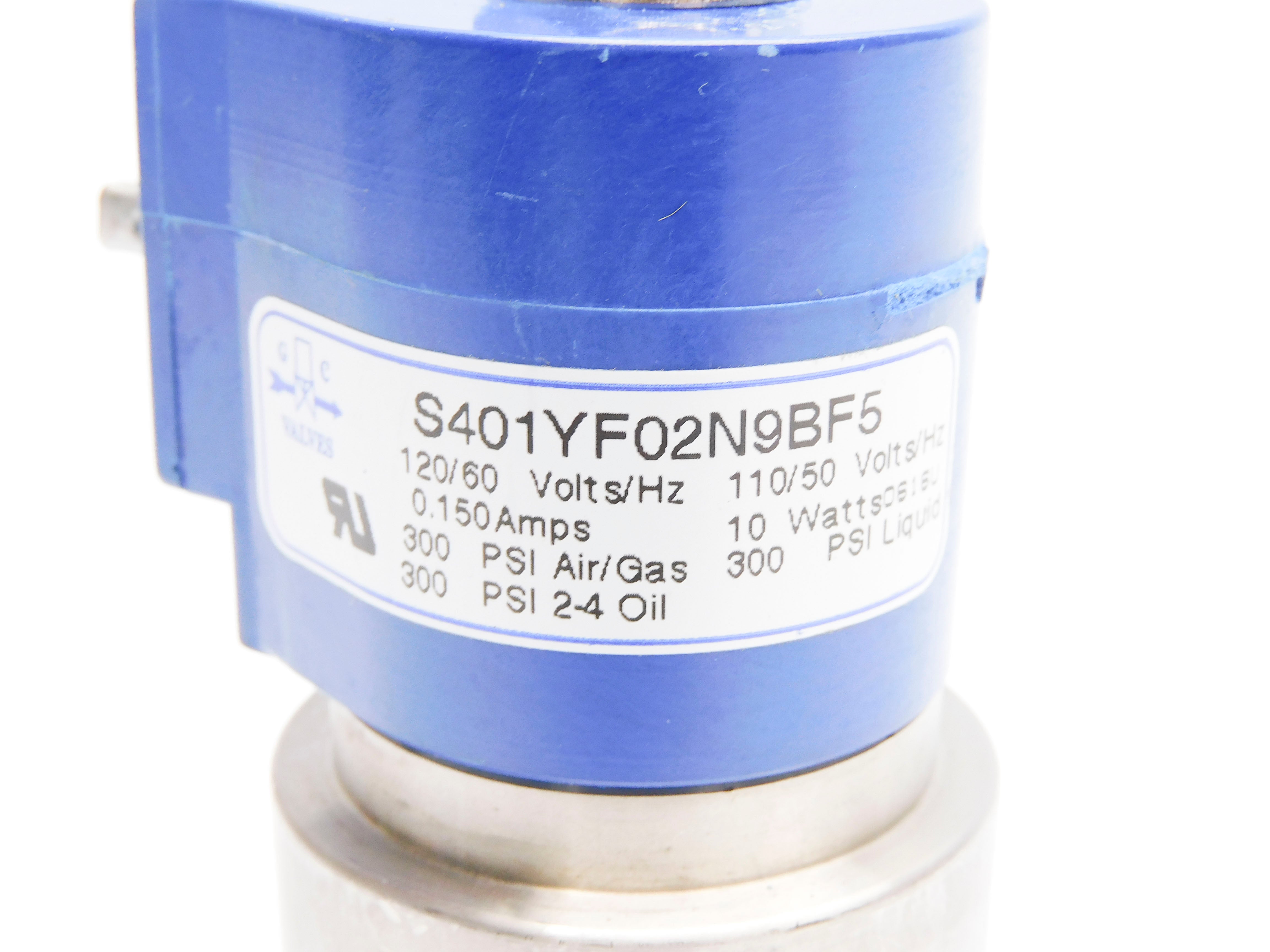 GC VALVES S401YF02N9BF5 110/120V 300PSI NSNP