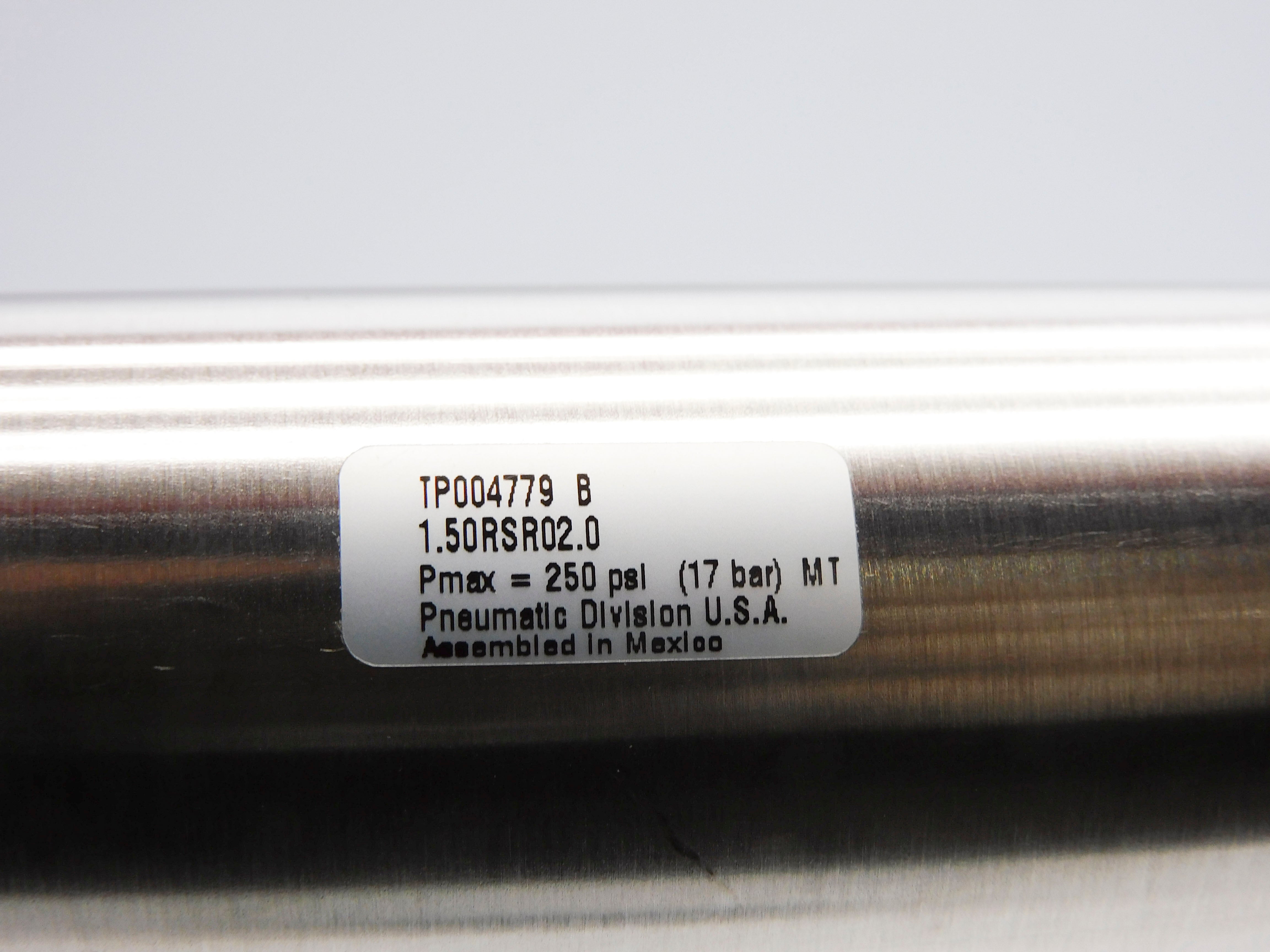 PARKER 1.50RSR02.0 250PSI NSNP