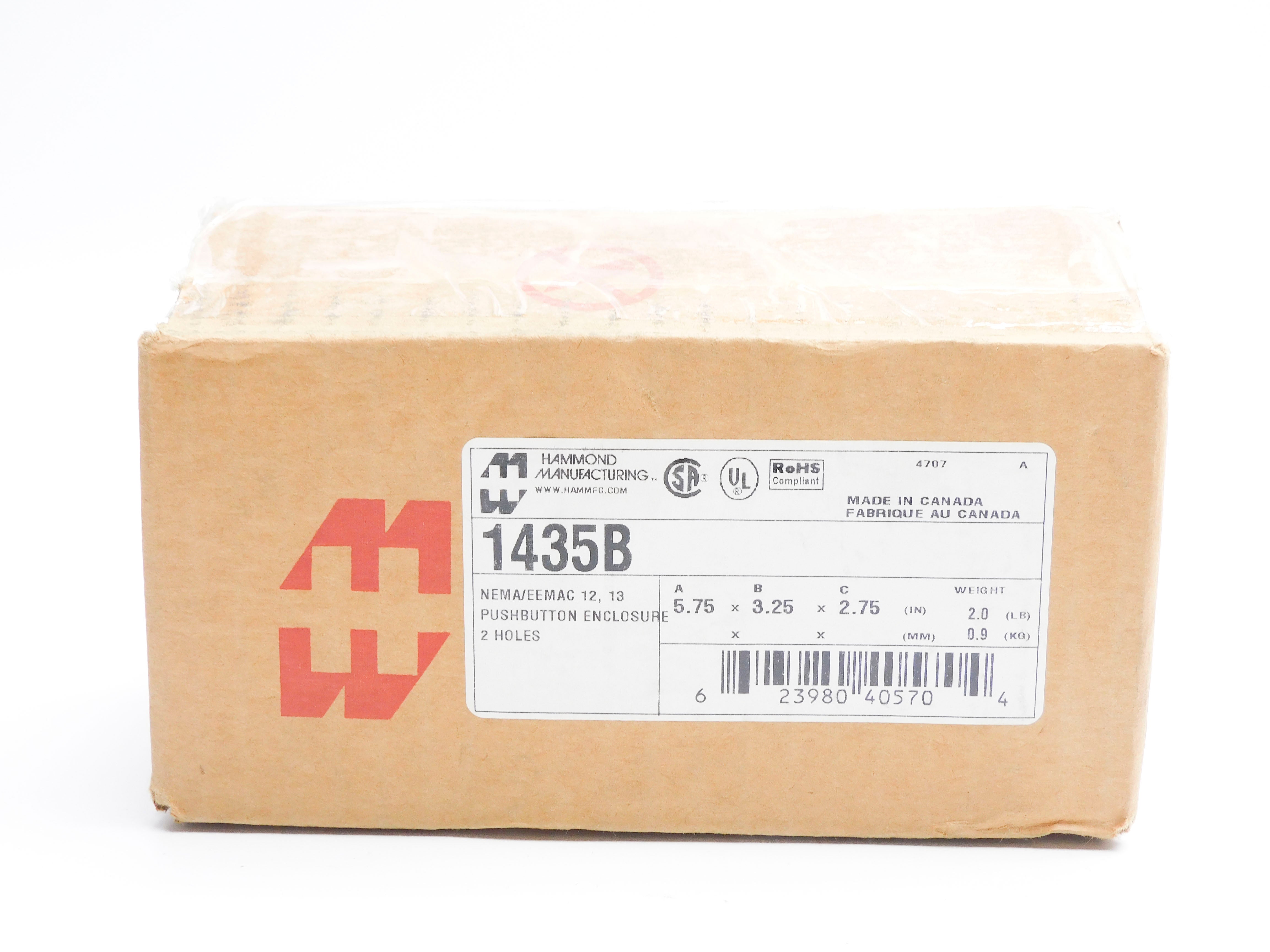 HAMMOND MANUFACTURING 1435B NSMP