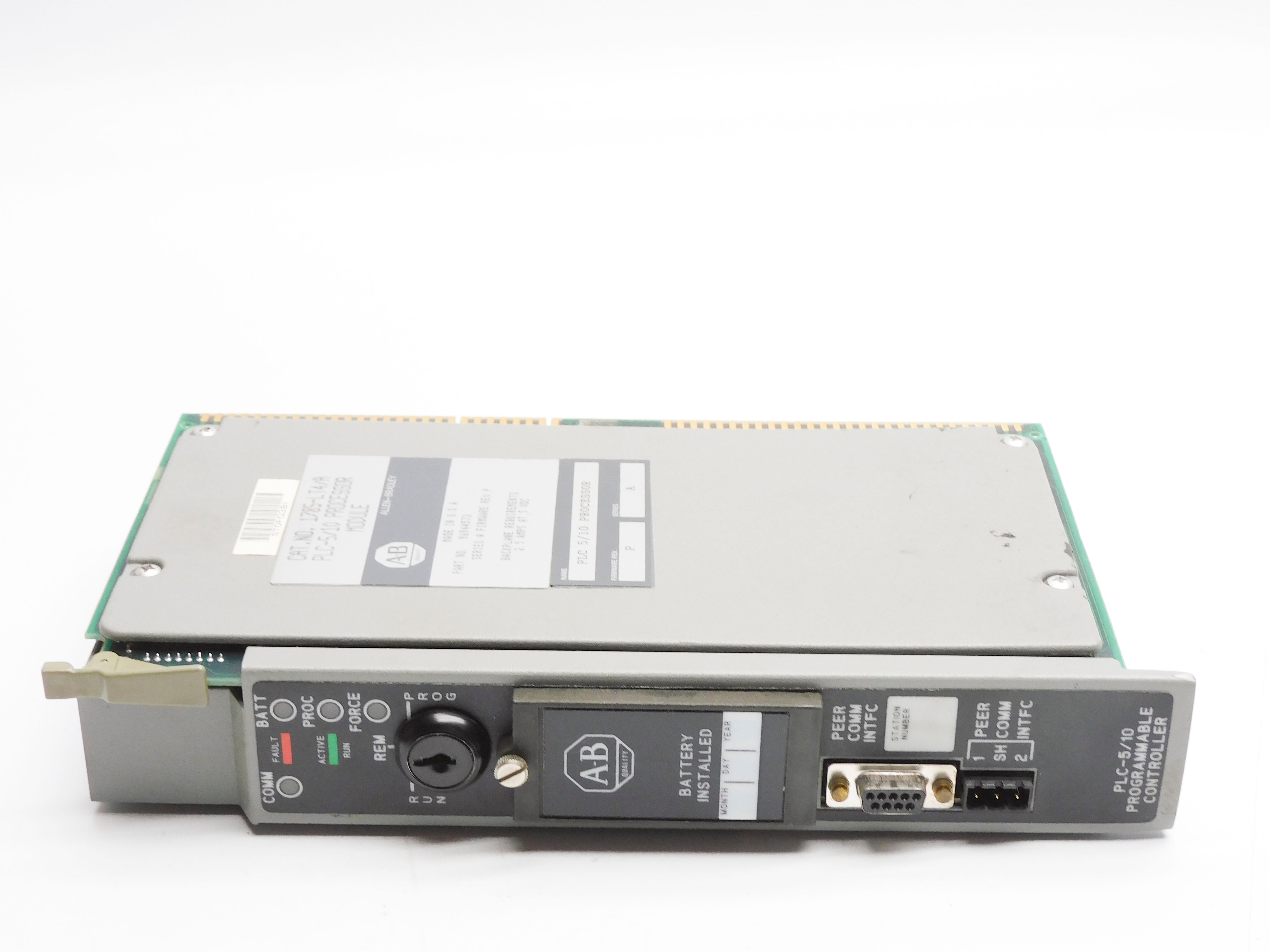 ALLEN BRADLEY 1785-LT4 SER. A F/W P (NO KEY) UNMP