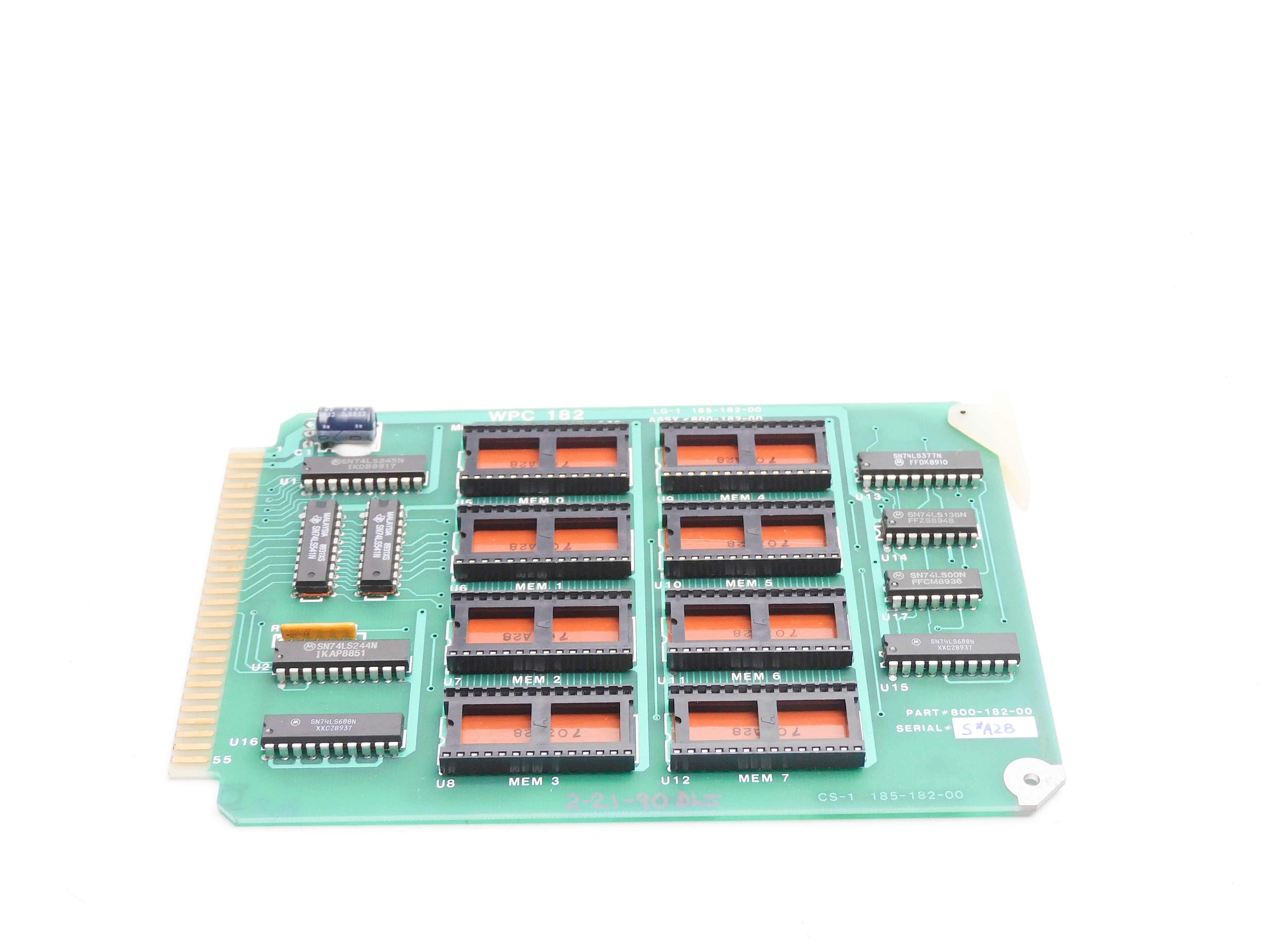 WPC 800-182-00 UNMP