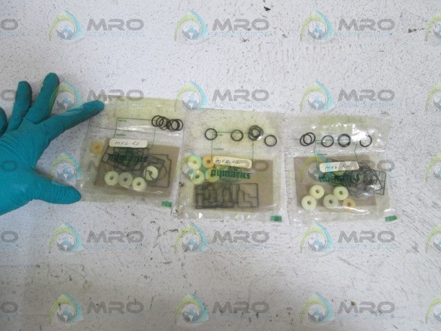 LOT OF 3 NUMATICS REPAIR KIT MK6-K2 *NEW IN FACTORY BAG*