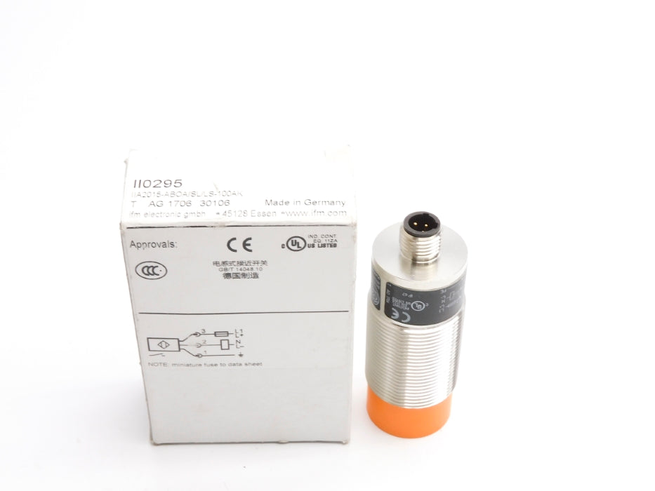 IFM EFECTOR IIA2015-ABOA/SL/LS-100AK II0295 20-250VAC/DC NSMP